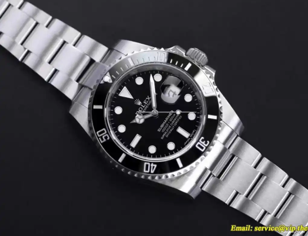 Submariner - 904L V11 SS SS SA3135 Noob 116610LN Black Rolex 0504